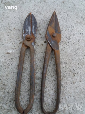 Ножеци за ламарина-стари изтенски, снимка 1 - Антикварни и старинни предмети - 31035300