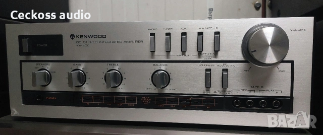 Стерео усилвател KENWOOD KA-400 , снимка 2 - Ресийвъри, усилватели, смесителни пултове - 53916614