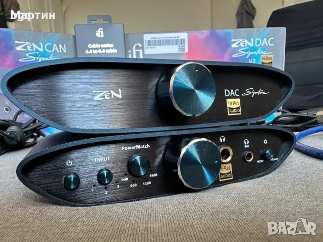 HiRes Комплект iFi Zen CAN Signature MZ99 + DAC V2 + 4.4 mm Баланс Кабел 