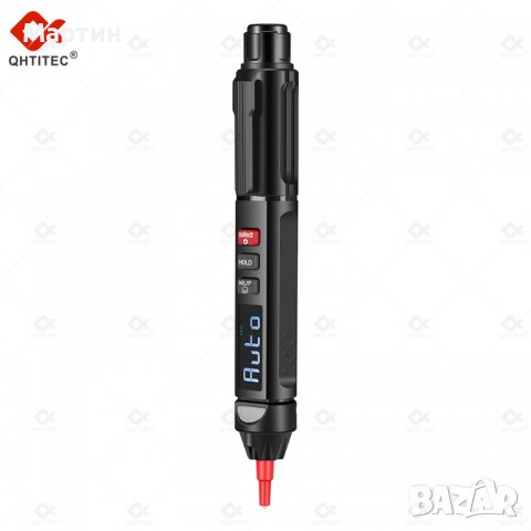 Цифров мултиметър писалка QHTITEC с дисплей и фенерче, снимка 9 - Друга електроника - 37771637