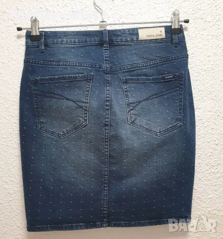  Дамска оригинална дънкова поличка. GARCIA JEANS. Като нова. , снимка 2 - Поли - 55806697