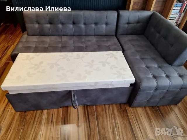 Нов трапезен ъгъл, снимка 2 - Дивани и мека мебел - 48098781