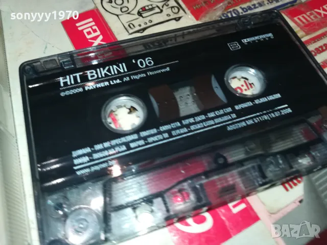 HIT BIKINI-ORIGINAL TAPE 1103251608, снимка 2 - Аудио касети - 49451239
