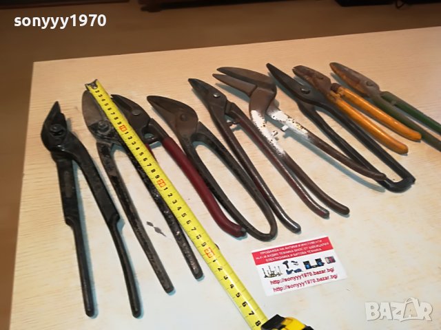 стари ножици за ламарина-85лв за бр 1205221103, снимка 2 - Други инструменти - 36736057