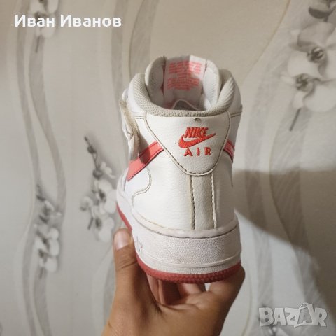 оригинални маратонки  NIKE AIR FORCE 1 MID GLOW  номер 38,5, снимка 8 - Маратонки - 42855235