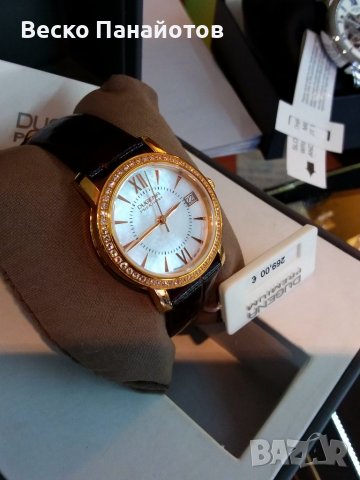 Дамски Часовник Dugena Premium 7500157 Rondo  Stone mit Saphirglas, снимка 2 - Дамски - 37608008
