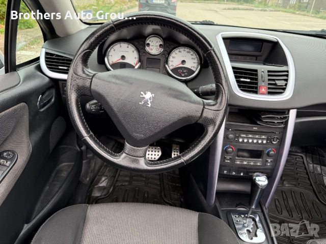 Peugeot 207 CC 1.6 VTi 2009 г. Автоматик, снимка 8 - Автомобили и джипове - 52053752