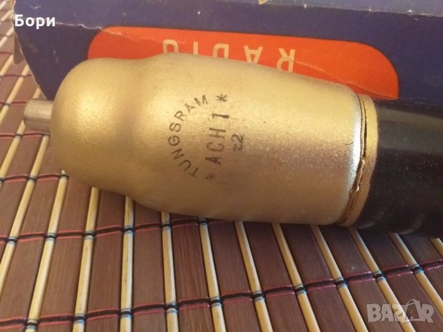 ACH1 TUNGSRAM Оригинална немска лампа, снимка 3 - Радиокасетофони, транзистори - 29301502