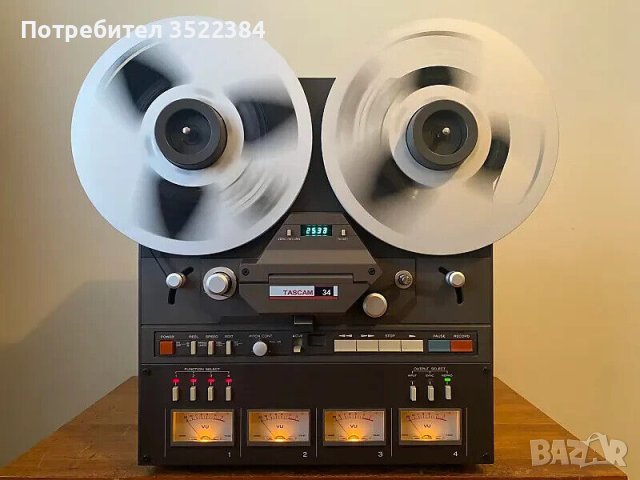 TASCAM 34 REEL TO REEL TAPE RECORDER, снимка 1 - Ресийвъри, усилватели, смесителни пултове - 44181811