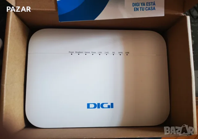 ZTE ZXHN H3600P двубандов Wi-Fi 6 (802.11ax) домашен рутер, снимка 2 - Рутери - 56045726