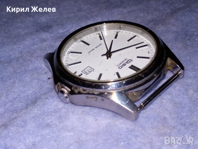 CASIO QUARTZ ЯПОНСКИ МАРКОВ КВАРЦОВ МЪЖКИ СТИЛЕН ЧАСОВНИК КАСИО 37129, снимка 11 - Мъжки - 40206958