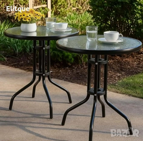 Минимализъм и стабилност в едно – стилна масичка за кафе на открито, снимка 6 - Декорация за дома - 52968978