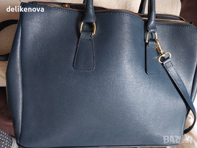  JjBENSON. Genuine Leather.  Голяма кожена чанта, снимка 5 - Чанти - 38824285
