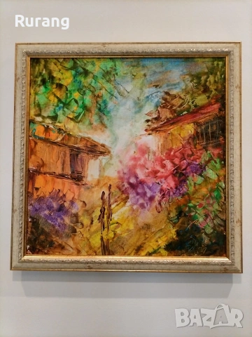 Авторски картини Маслена живопис,, Слънчеви Сезони ", снимка 4 - Картини - 53899328