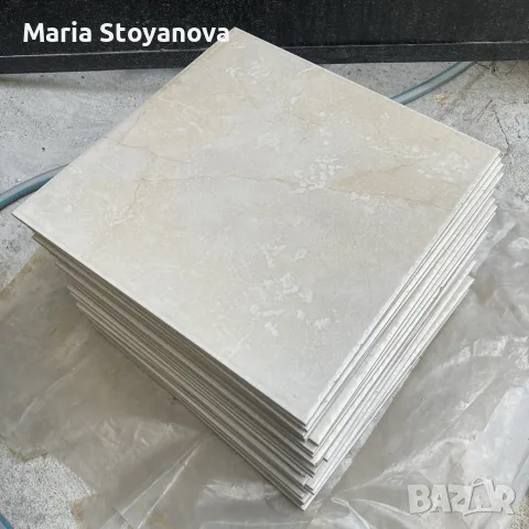 Гранитогрес КАИ (KAI) 33.3х33.3 см – бежов/мраморен ефект