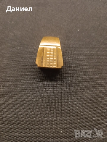 Стар месингов пръстен, снимка 3 - Антикварни и старинни предмети - 54072623