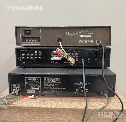 🔊Ретро аудио система сет PIONEER - усилвател, дек и тунер 🔊, снимка 5 - Аудиосистеми - 52123420