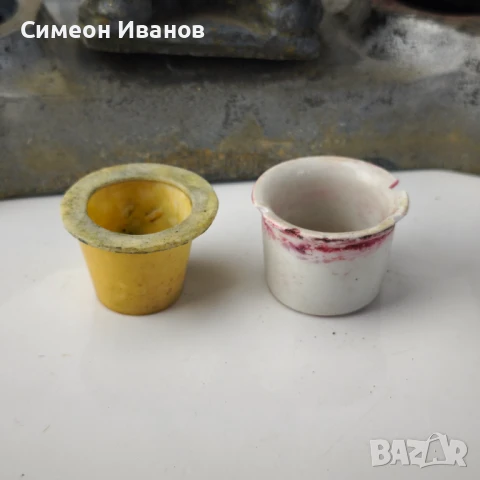 Стара комунистическа мастилница с фигура на работник ковач #6122, снимка 13 - Антикварни и старинни предмети - 51202796