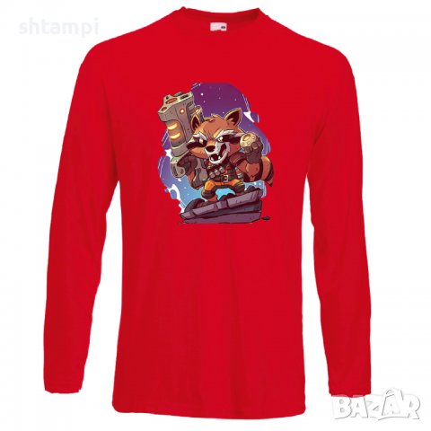 Мъжка тениска Marvel Rocket Racoon 2  Игра,Изненада,Подарък,Геймър,, снимка 6 - Тениски - 36790758