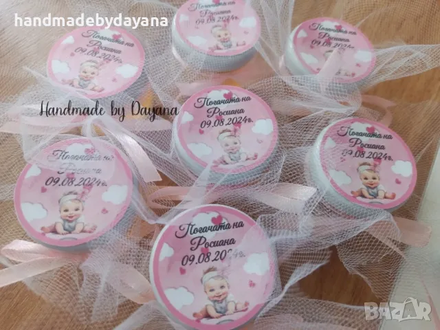 Подаръчета за гости - бурканчета , снимка 3 - Ръчно изработени сувенири - 47350749