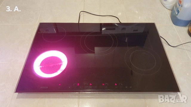 Керамичен плот Bosch PKC865E, снимка 14 - Печки, фурни - 53305333