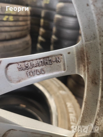 4бр.алуминиева джанта 17цола за Mercedes, снимка 7 - Гуми и джанти - 54029504