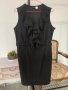 Елегантна черна рокля в размер XL, снимка 9