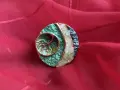 Пръстен с планински кристали | Ръчна изработка, снимка 6