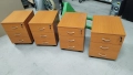 Шкафче на колела за бюро - контейнер с три чекмеджета 41/50/54 - 4бр, снимка 8