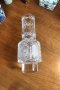 Бохемия великолепна кристална ваза в стил Арт Деко , снимка 5