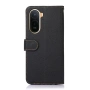 KHAZNEH Кожен Калъф за Xiaomi Redmi A7 Pro 4G / Poco C85x 5G - Личи текстура, RFID защита, С ремък, , снимка 10