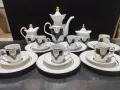 руски порцелан залатой пегас чайник заханица латиера чаши за кафе , снимка 2