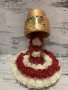 Рисувана 3Д чаша романтичен подарък за влюбените Свети Валентин от рози , снимка 1 - Подаръци за жени - 31498293