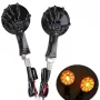 Комплект 12V мигачи с дневна светлина и 8 mm захват 2 броя, снимка 2