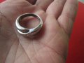 Сребърен пръстен с камък 925, снимка 5