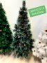 Елха/Изкуствена коледна елха/Елха с шишарки и бели връхчета , снимка 6