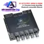 Цифров усилвател клас D с Bluetooth TPA3221 ST21PRO захранване DC 12–30V 2.1 канала 100W x 2 + 200 W, снимка 2