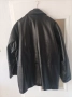 Мъжко черно кожено яке., снимка 2