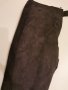 ПАНТАЛОН М размер   от  оригинален  естествен набук КОЖА, снимка 4