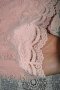 Розова дантелена рокля, снимка 2