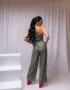 Стилен зелен дамски гащеризон , снимка 2