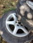 Алуминиеви,лети джанти с гуми и болтове (комплект), снимка 2