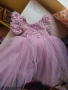 Детска рокля пепел от рози, снимка 4