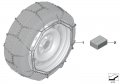 Оригинални вериги за сняг BMW DISC 18-19 цола, снимка 2