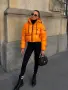 Ново Късо Зимно Дамско Яке Различни Цветове , снимка 3