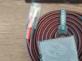 2 X 2m HiFi OFC Audio Speaker Cables Gold-Plated Banana Plugs 2x4mm, снимка 1