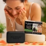 Сапун за лице и тяло с активен въглен и зелен чай – Kiss Beauty Black Soap, снимка 4