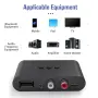 Bluetooth 5.3 аудио приемник 1TECH BLS-B21, NFC, AUX, RCA, Hands-Free, 2 телефона, снимка 7