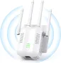 Maxuni WiFi екстендър, усилвател на сигнала, двубандов 5Ghz/2.4Ghz, до 150 кв. м и 30 устройства, снимка 1