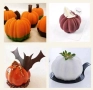 3D тиква тиквичка силиконов молд форма фондан гипс свещ шоколад, снимка 7